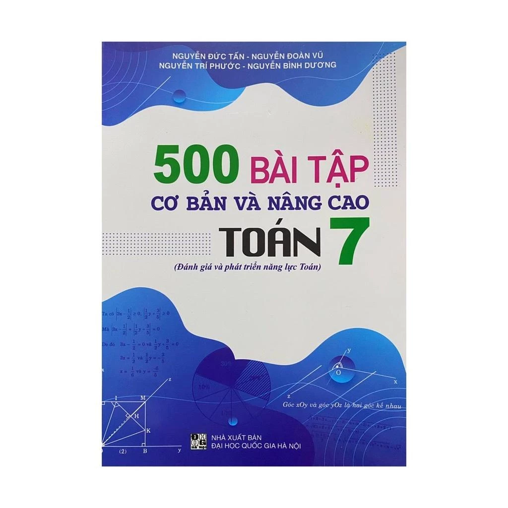 Sách - 500 bài tập cơ bản và nâng cao toán 7