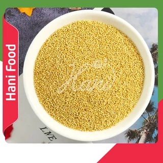 1KG Hạt Kê Nếp Vàng Nghệ An Giống Thuần Chủng Hạt Nhỏ (Đã tách vỏ), Dùng Nấu Bánh, Chè, Cháo Kê 🐣 Nông Sản Hani Food