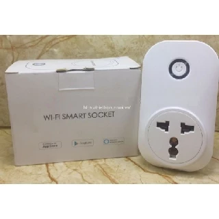 Ổ cắm hẹn giờ tự động, điều khiển bằng WIFI SMART SOCKET