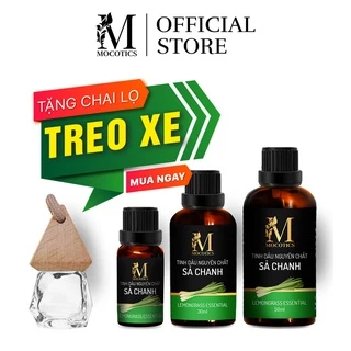 Tinh dầu sả chanh nguyên chất Mocotics giúp đuổi muỗi, thanh lọc không khí, giảm stress  10ml - 50ml (Chai)