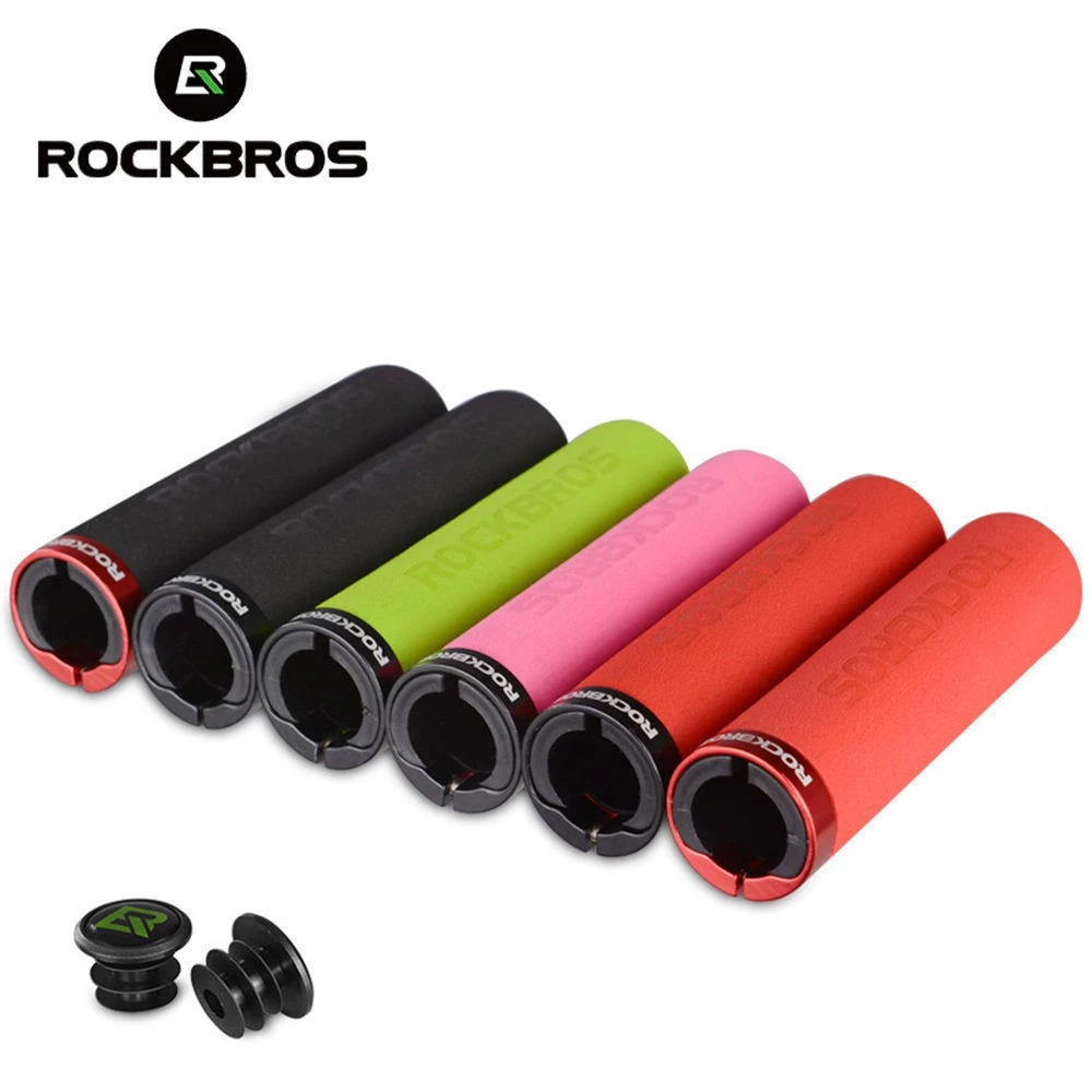 Cặp vỏ bọc tay lái xe đạp ROCKBROS dạng thẳng xốp mềm mại 13cm dành cho MTB