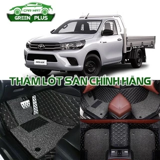 Thảm lót sàn ô tô 6D Toyota Hilux chống nước, không mùi, phủ kín 90% sàn xe