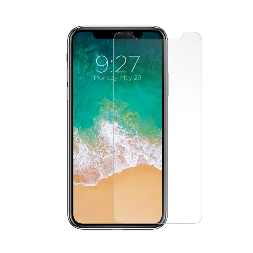 Kính dán cường lực 9H không full màn hình cho iPhone 7 / 8 plus X Xs Max 11 pro max 12 mini pro max 5.4 5.8 6.1 6.7 inch