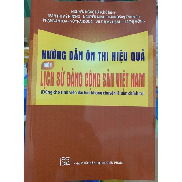 Sách - Hướng Dẫn Ôn Thi Hiệu Quả Môn Lịch Sử Đảng Cộng Sản Việt Nam