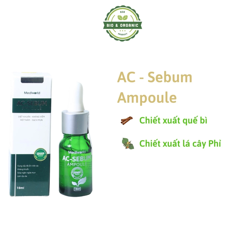 Serum hỗ trợ chăm sóc và ngăn ngừa mụn AC - Sebum Ampoule