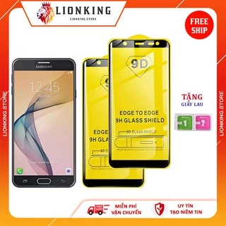 Kính cường lực Sam-sung J2 Core, J2 Prime, J4, J4 Plus, J6, J6 Plus, J8 Plus Full màn, siêu dính