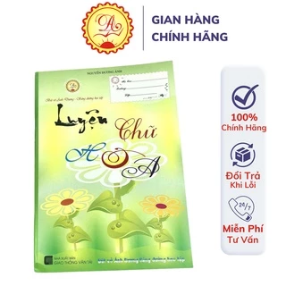 Vở học sinh mẫu chữ hoa luyện chữ đẹp Bút mài thầy Ánh không nhòe