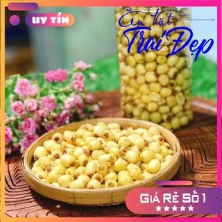 Hạt Sen Sấy Giòn hủ Pet 450g - Trai Đẹp Snack