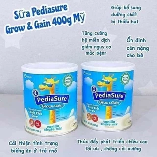 [ Date 2024] Sữa Pediasure Grow & Gain 400g Mỹ