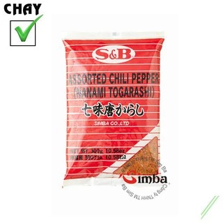 Ớt bột 7 vị shichimi (Togarashi S&B) - 300g