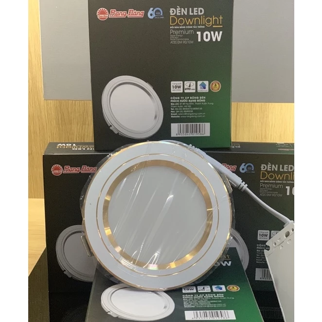 [CHÍNH HÃNG ]Đèn LED âm trần downlight đổi màu 10W Model: AT26 ĐM 90/10W 8W/110 12W/110