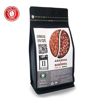 Cà phê rang mộc nguyên chất pha phin & pha máy Arabica&Robusta - Quốc Lộc Coffee No.2