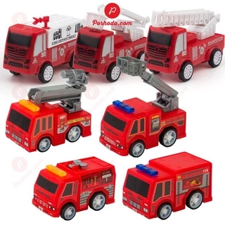 Mô hình ô tô đồ chơi xe cứu hỏa cho bé chất liệu nhựa an toàn, đẹp, sắc sảo KB216107