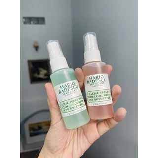 ‼️[Size 60ml] XỊT KHOÁNG ĐÌNH ĐÁM MARIO BADESCU SKINCARE FACIAL SPRAY WITH ALOE , HERB AND ROSE WATER