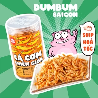 Cá cơm chiên giòn DumBum 220g đồ ăn vặt Sài Gòn