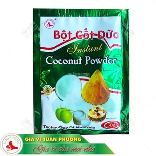 Bột cốt dừa Tuấn Phương 50g