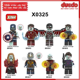 Minifigures các nhân vật Marvel What If - Đồ chơi Lắp ghép Xếp hình Mini Mô hình Iron Man XINH X0325