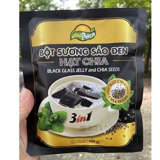 Sương sáo đen / hạt chia VinaThạch gói 50g