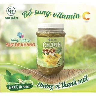 Chanh muối đường phèn 600g