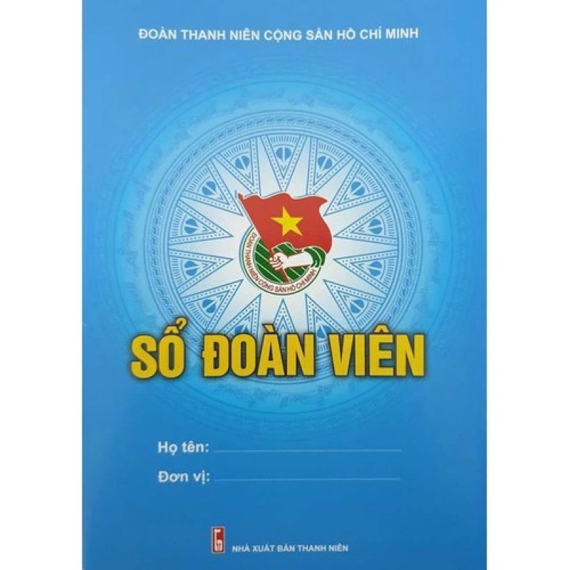 Sách - Sổ Đoàn viên mẫu mới năm 2022 (có dán tem bảo đảm chất lượng)