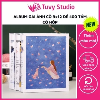 Album ảnh 9x12 đựng 400 ảnh có vỏ hộp sang trọng sẵn hàng tại Tú Vy Studio