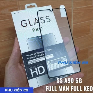 [Samsung A70/ A90 5G] Kính cường lực FULL màn 5D FULL keo Glass Pro+ 9H