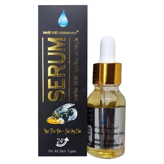 SERUM NÁM ĐỒI MỒI NGỪA NHĂN LÀM TRẮNG DA NGỌC TRAI ĐEN SỮA ONG CHÚA NHẬT VIỆT COSMETICS 15ML