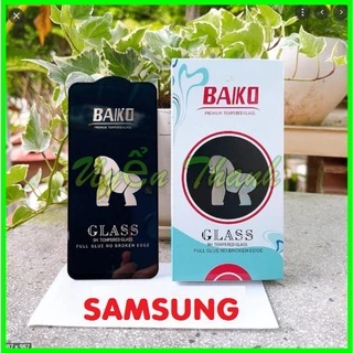 Cường lực Baiko Full màn Samsung A03 A03s A13 A23 A33 A53 A73 M13 M23 M33 M53 A04 A04s A04E A14 A24 A34 A54 M14 M34 M54