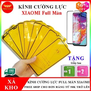 Kính cường lực bảo vệ cho Xiaomi note 7 7 pro note 5 5pro note 8 8pro mi 8 lite mi 9 mi 9t mi 9s redmi 7 redmi 8