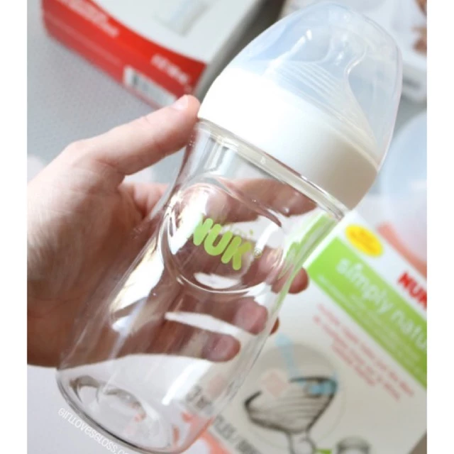 Bình sữa Nuk Simply Natural 150ml và 270ml
