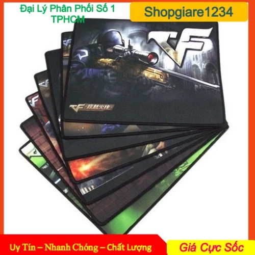 Lót chuột game Logilily L11 - Loại Mousepad Speed (Đen)