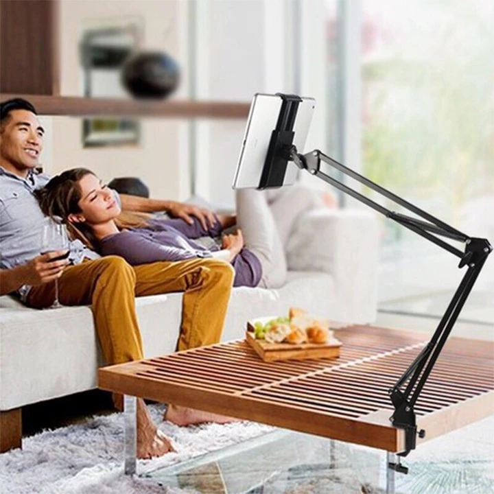 Giá Đỡ Điện Thoại, Ipad Xem Phim Kẹp Đầu Giường, Bàn