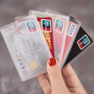 Vỏ bọc thẻ căn cước công dân trong suốtTúi đựng bảo vệ thẻ atm, card visit, cmnd, bằng lái xe, thẻ nhân viên