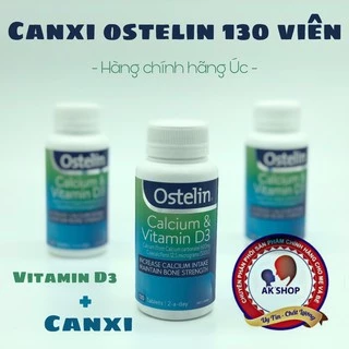 Viên uông canxi ostelin 130v hàng chính hãng