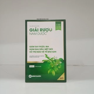 viên giải rượu