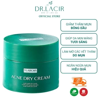 Kem gom cồi mụn giúp ngừa mụn,làm mờ vết thâm,giảm bóng dầu Ylabcos Acne Dry Cream DR.LACIR Hộp 25g DR69