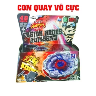 Con quay vô cực có hộp BEYBLADE 3016 (240) con vụ fusion hades diablo nemesis x:D ad145swd 4d system đồ chơi trẻ em khôn