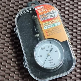 Đồng hồ đo áp suất lốp ô tô - xe máy AMON 6777/ 8822 Nhật Bản