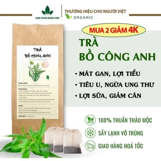 Trà bồ công anh túi lọc (Thanh nhiệt, hỗ trợ tiểu đường, phòng ngừa ung thư) - Chợ Thảo Dược Việt