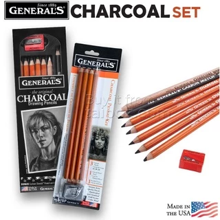 [TAIPOZ] - BỘ CHÌ CHARCOAL GENERAL'S (General's Charcoal)