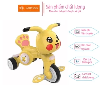 Xe ba bánh Pikachu cho bé đủ màu - có nhạc