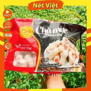 Chả mực xoắn ống Delifoods lacusina gói 1kg