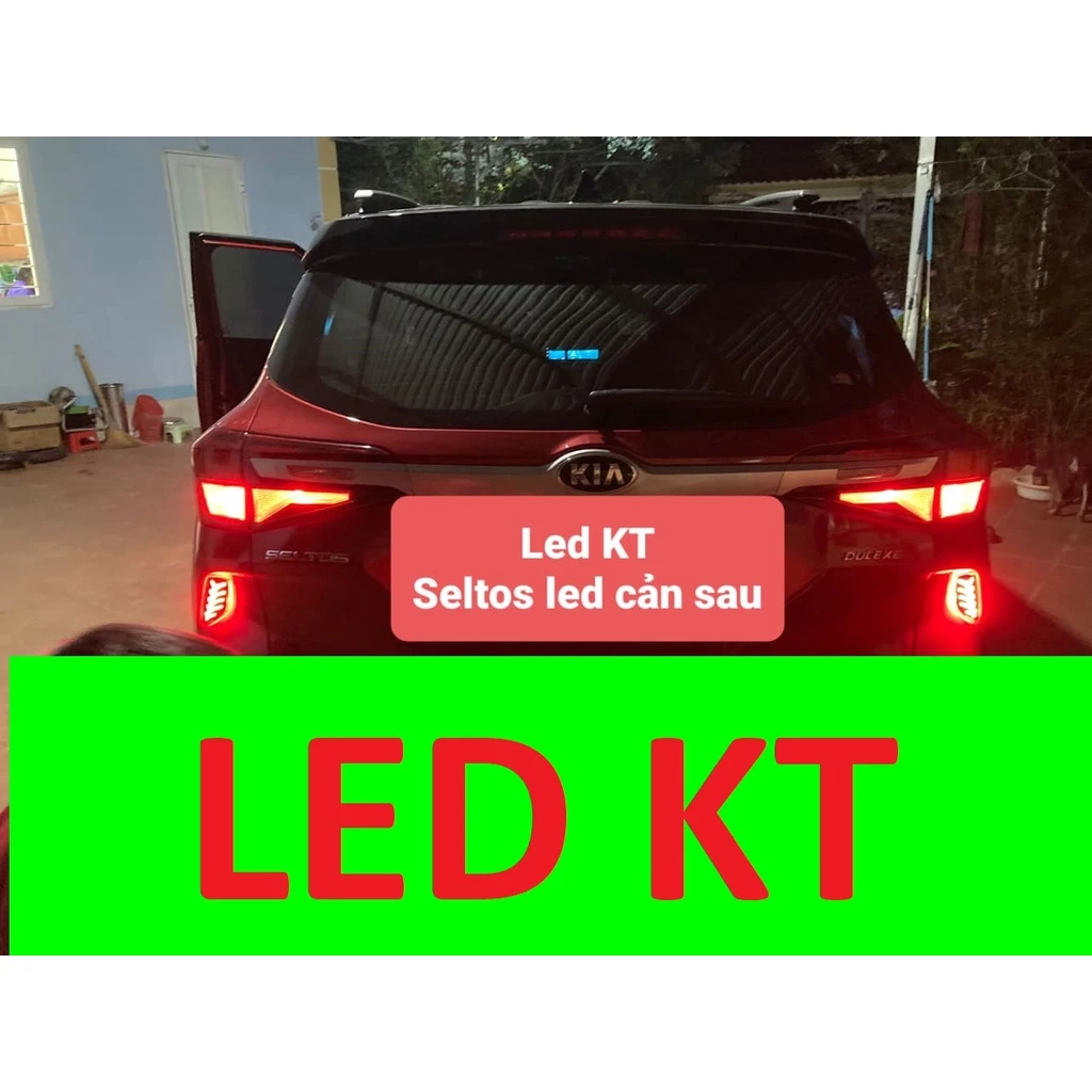 Led gầm sau Seltos 2020 2021 2022 có 3 chế độ xi nhan chạy đẹp mắt Led cản sau Kia Seltos  đèn led