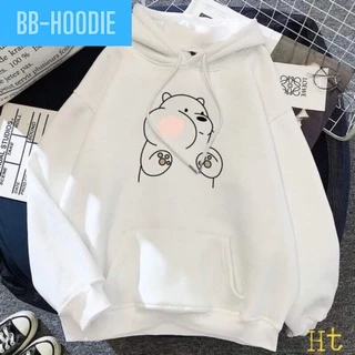 ÁO HOODIE IN GẤU MÁ PHÍNH NHIỀU MÀU ĐỦ SIZE