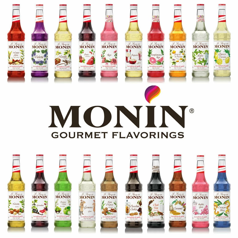 Syrup Monin chai thủy tinh Chai 700ml