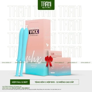 [HỘP LỚN 12 BÚT] Bút Yêu VHX Vĩnh Hồng Xuân Slimming Care, Hộp Full 12 Bút, Tặng Kèm 12 Miếng BVS Cao Cao Cấp