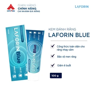 KEM ĐÁNH RĂNG LAFORIN BLUE - NGỪA SÂU RĂNG, BẢO VỆ RĂNG NHẠY CẢM, THƠM MÁT, SẠCH RĂNG