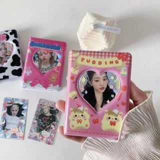 Sổ Card Album Ảnh Kpop Bìa Nhựa Collect Book Pudding Cute
