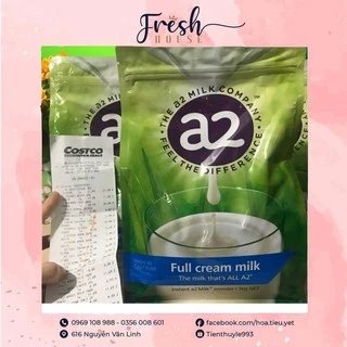 Sữa tươi nguyên kem A2 full cream milk túi 1 kg