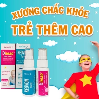 Dimao vitamin d3 k2 tăng chiều cao cho trẻ nhập khẩu chính hãng Châu Âu VTD3001